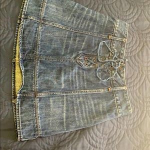 Denim skirt